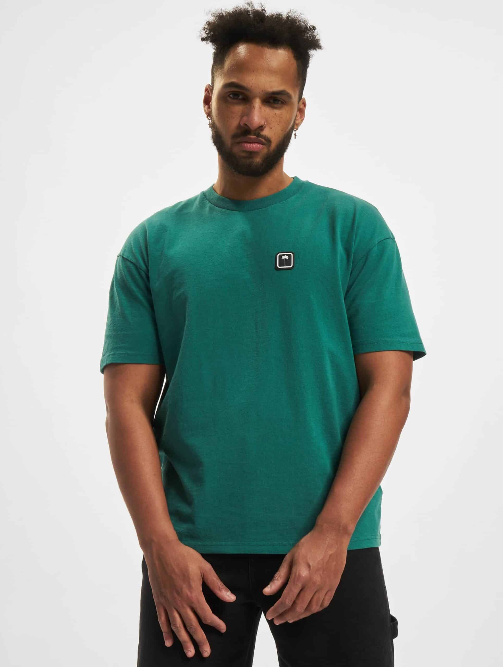 Palm Angels PxP Classic T-Shirt Unisex op kleur groen, Maat L