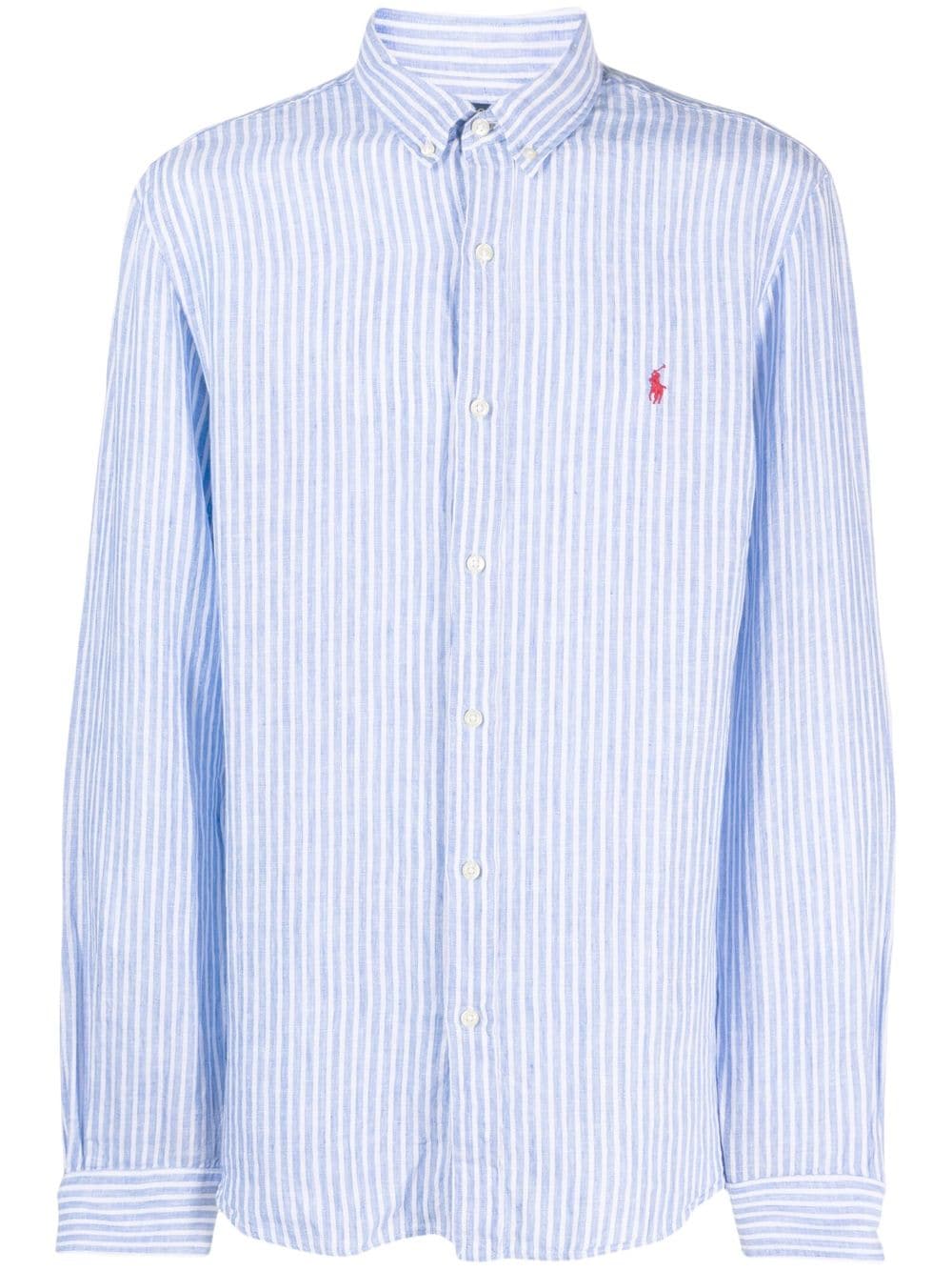 Polo Ralph Lauren Gestreept overhemd - Blauw