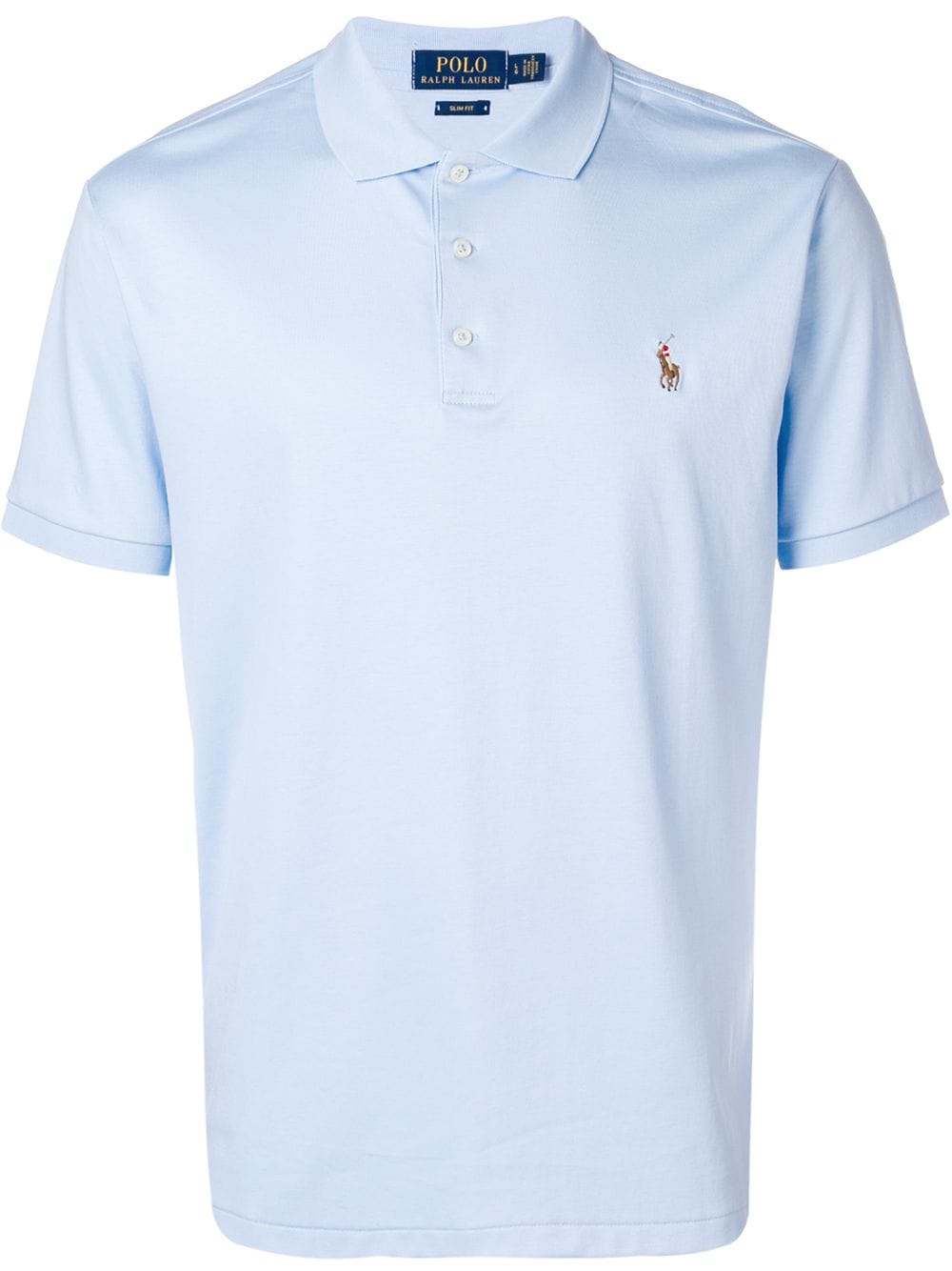 Polo Ralph Lauren geruit poloshirt - Blauw