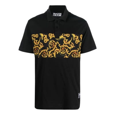 Polo Shirt van Versace Jeans Couture Versace Jeans Couture , Black , Heren
