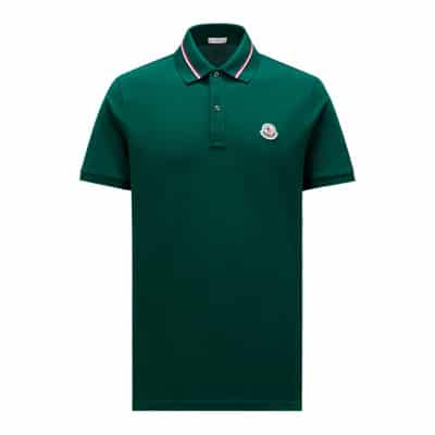 Polo Shirts Moncler , Green , Heren