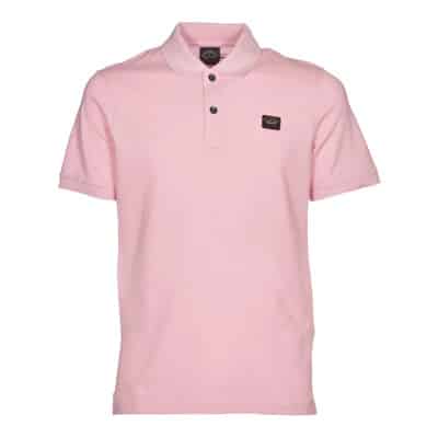 Polo Shirts Paul & Shark , Pink , Heren