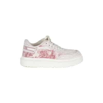 Pre-owned Fabric sneakers Dior Vintage , White , Dames