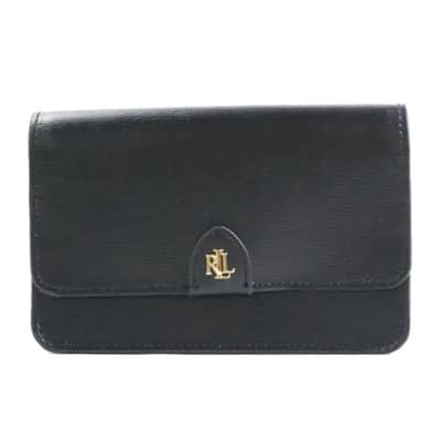 Pre-owned Leather crossbody-bags Ralph Lauren Pre-owned , Black , Dames