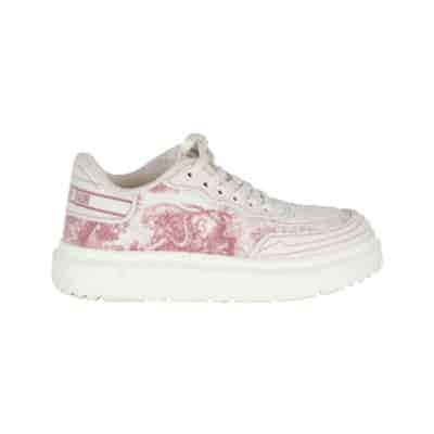 Pre-owned Mesh sneakers Dior Vintage , White , Dames