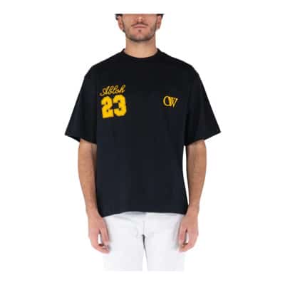 Skate OW 23 T-Shirt Off White , Black , Heren