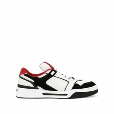 Sneakers Zwart/Wit Ar755 Dolce & Gabbana , Multicolor , Heren