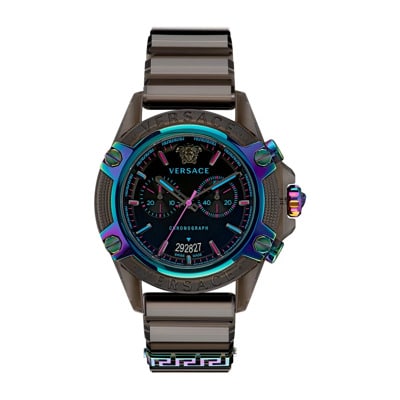 Sport Chrono Active Horloge Versace , Multicolor , Heren