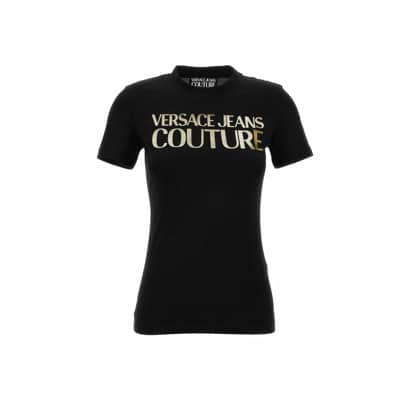 Stijlvol T-Shirt van Versace Jeans Couture Versace Jeans Couture , Black , Dames