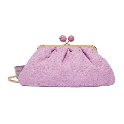 Stijlvolle Clutch Tas voor Vrouwen Max Mara Weekend , Purple , Dames