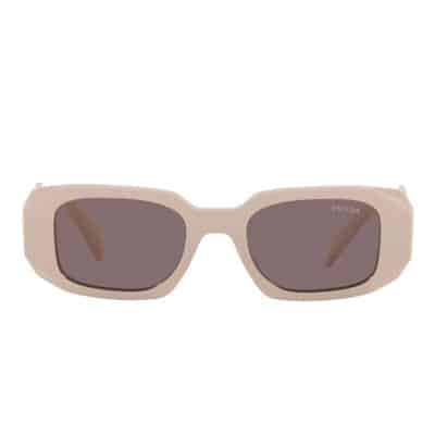 Stijlvolle Prada zonnebril Prada , Beige , Unisex