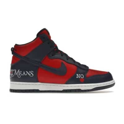 Supreme Dunk High Sneakers Nike , Red , Dames