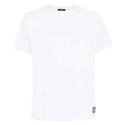 T-Shirt Balmain , White , Heren