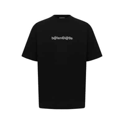 T-Shirts Balenciaga , Black , Heren