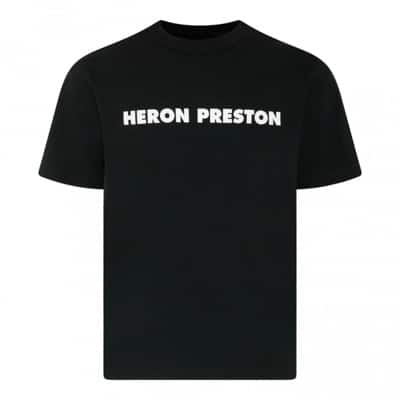 T-Shirts Heron Preston , Black , Heren
