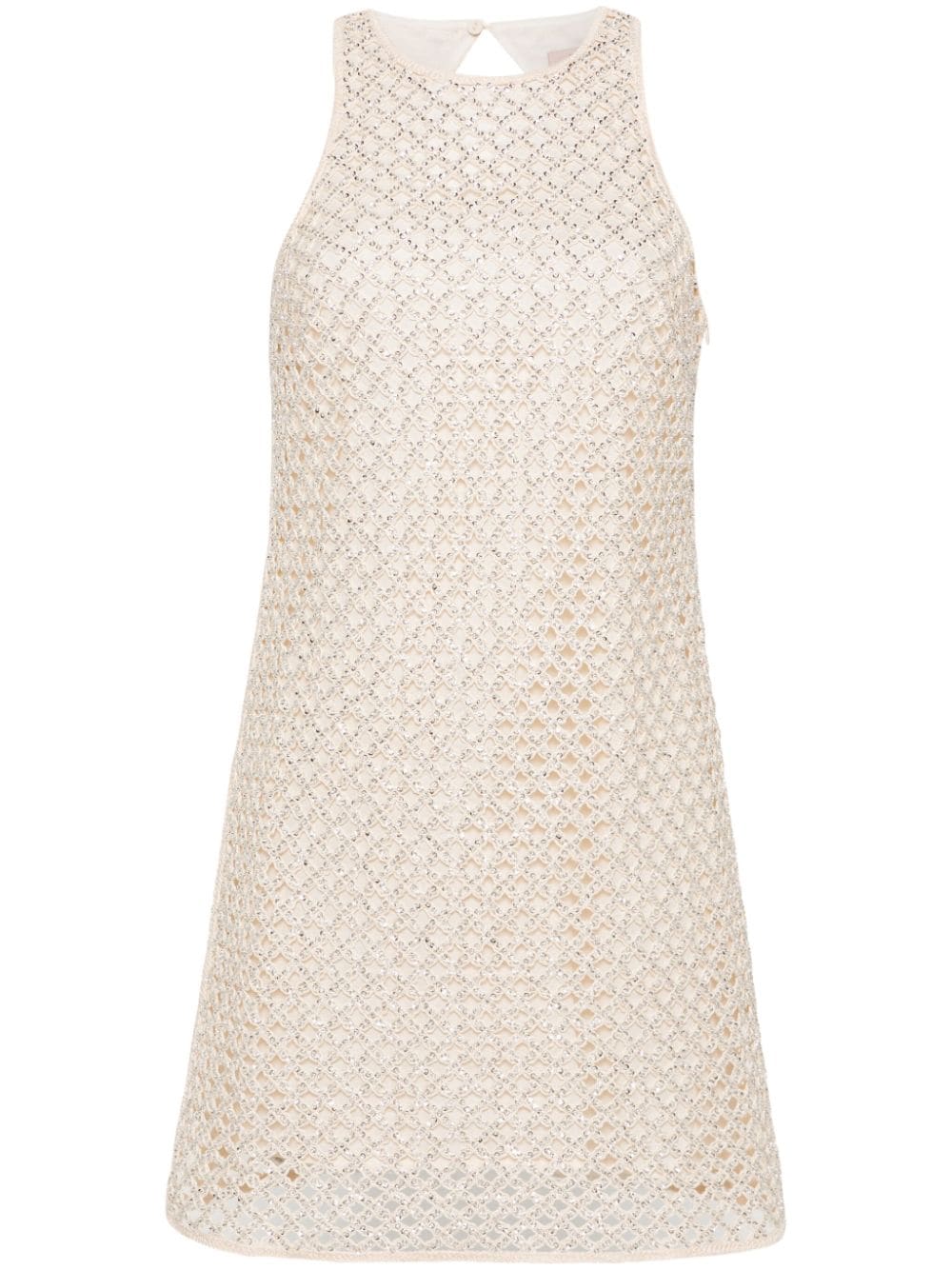 TWINSET Mini-jurk met kralen - Beige