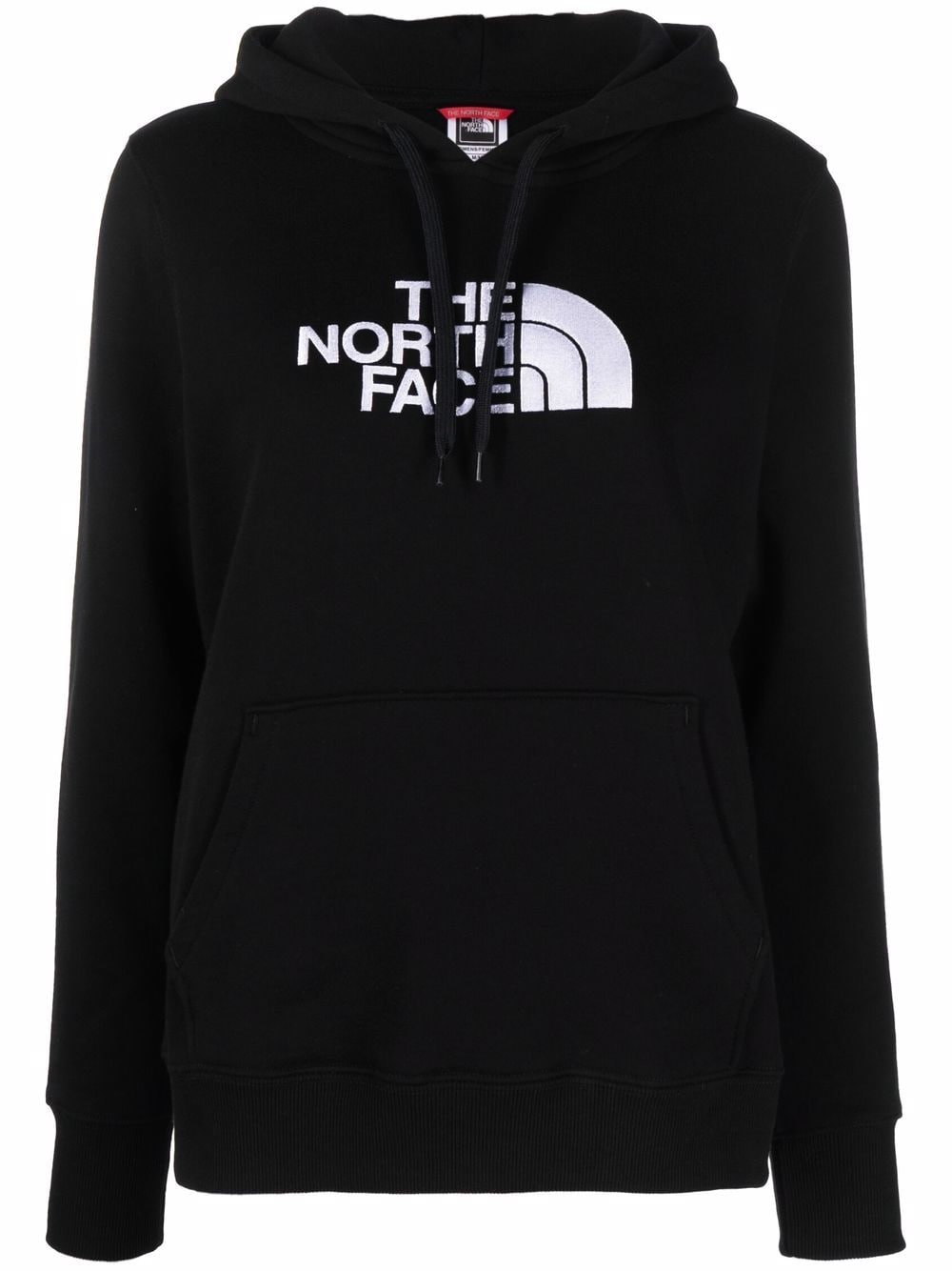 The North Face Hoodie met geborduurd logo - Zwart