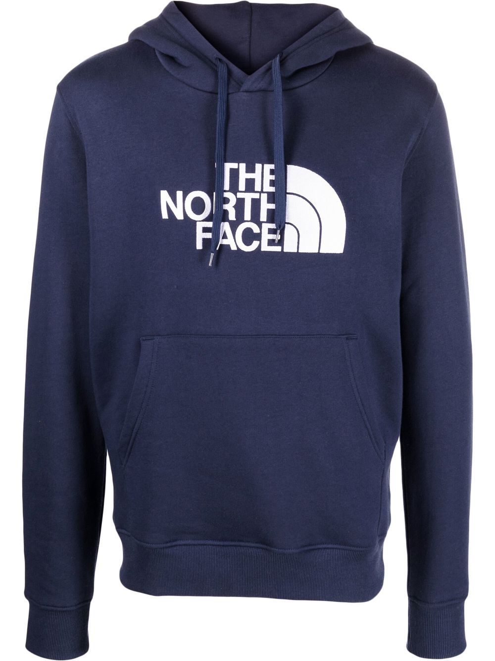 The North Face Hoodie met logoprint - Blauw