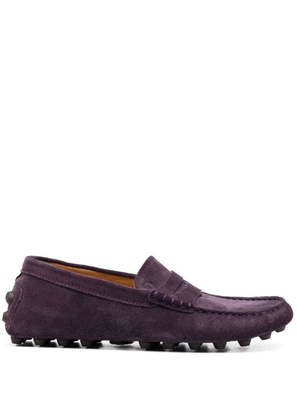 Tod's Gommino suède loafers - Paars
