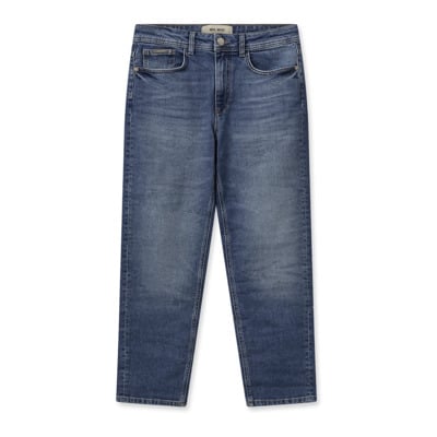 Trendy Boyfriend Jeans met Klassieke Zakken MOS Mosh , Blue , Dames
