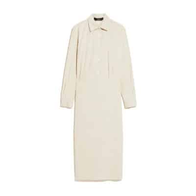 Witte Sebino Jurken voor het Weekend Max Mara Weekend , White , Dames