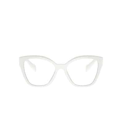 Zwarte Vlinder Damesbril Prada , White , Dames