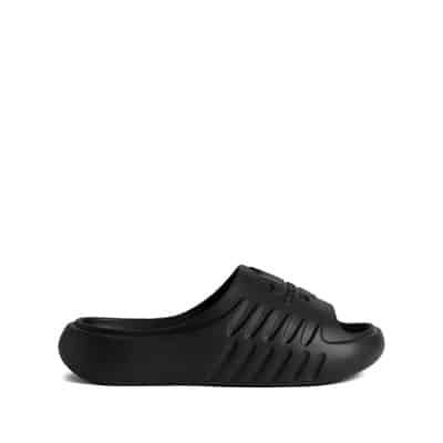 Zwarte platte schoenen Slides & Thong Dsquared2 , Black , Heren
