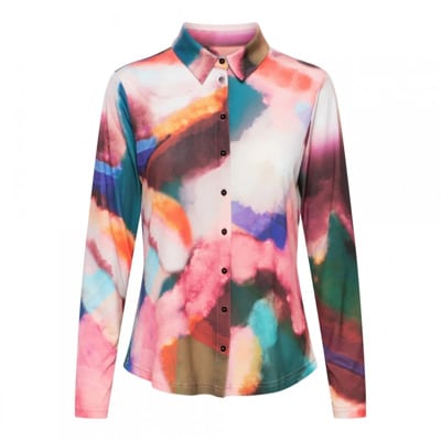 &Co Woman blouse Lotte Bl295/42085 &Co Woman , Multicolor , Dames