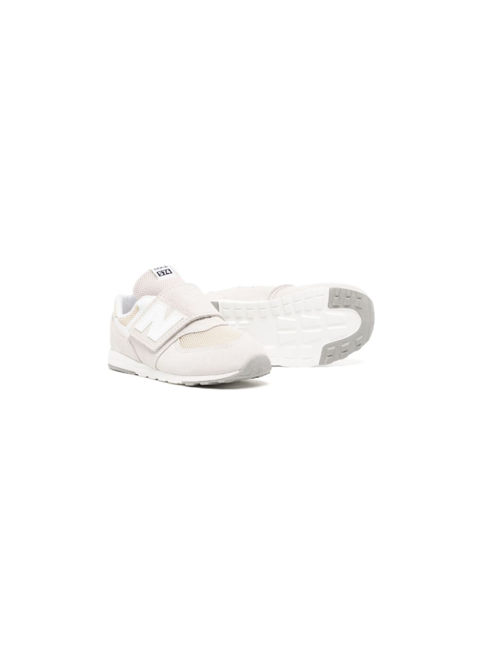 New Balance 574 sneakers met klittenband - Wit