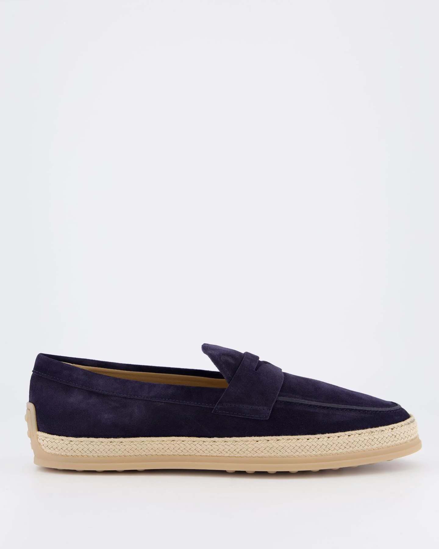 Tod's Heren gomma rafia mocassin