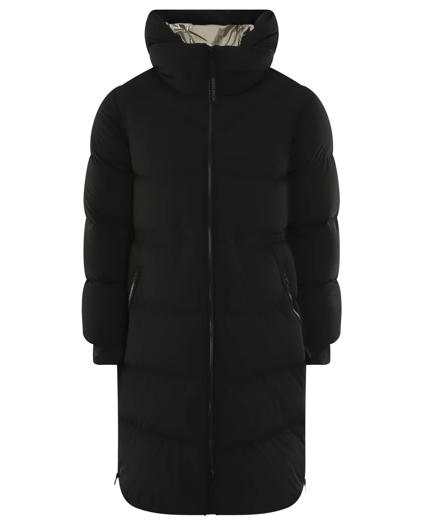 Woolrich Dames matt stretch long puffer parka