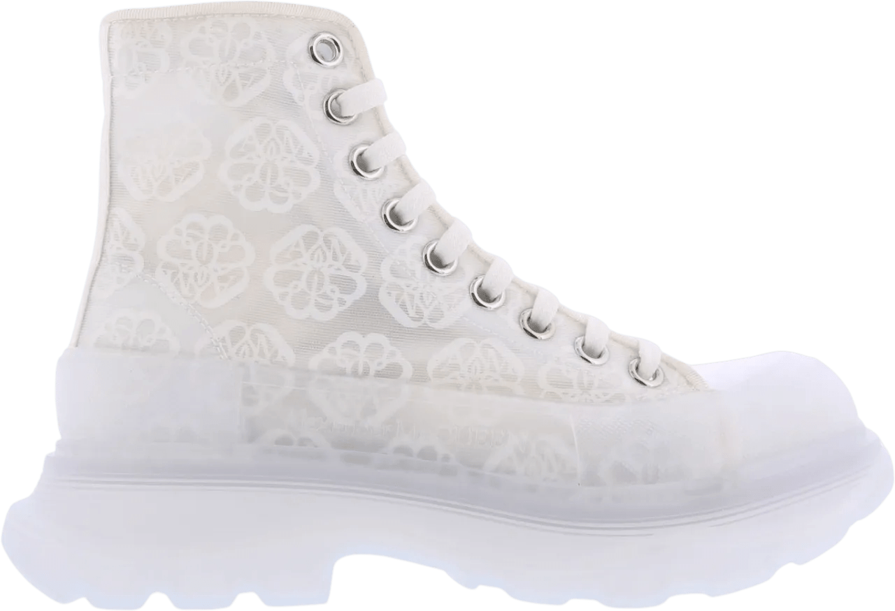 Alexander McQueen Boots - Dames H.Boot Tread.Fa.S.Ru D.M./T.S. in wit