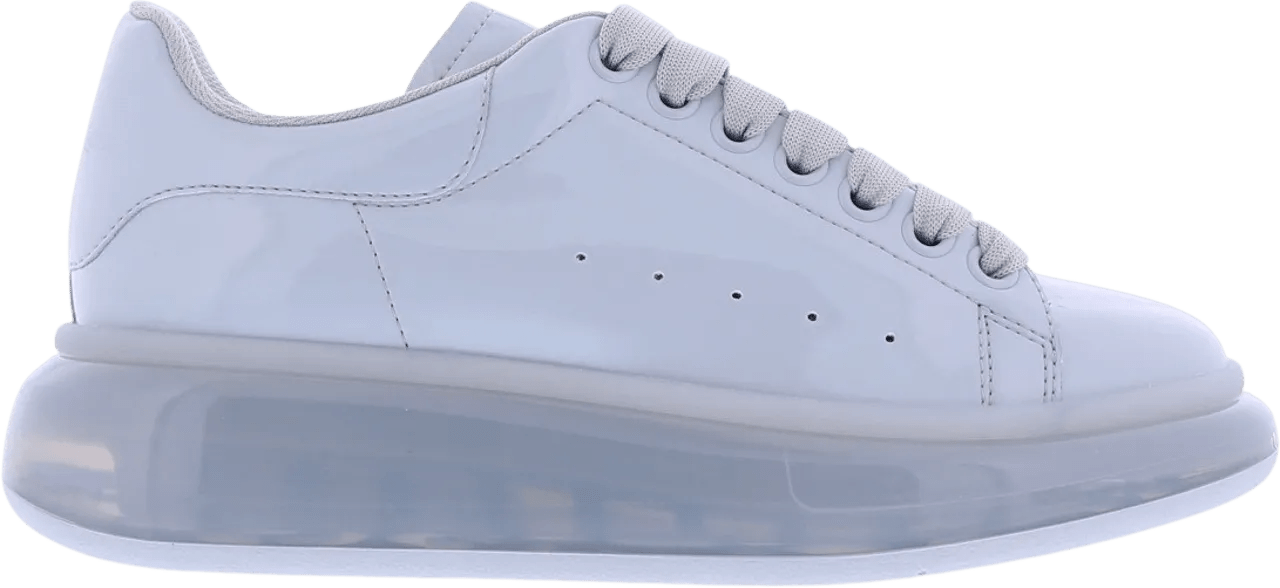 Alexander McQueen Low-Top Sneakers - Dames Oversized Sneaker Transp Gris in grijs