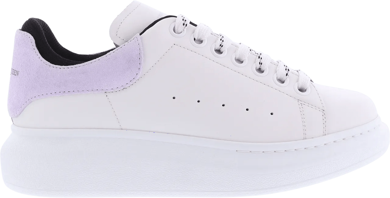 Alexander McQueen Low-Top Sneakers - Dames Oversized Sneaker Wit/Lila in wit