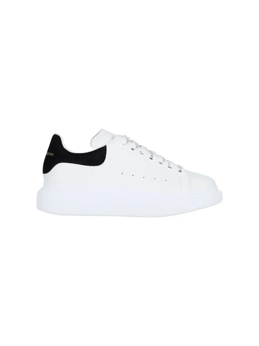Alexander McQueen Low-Top Sneakers - "Oversize" Sneakers - White in wit
