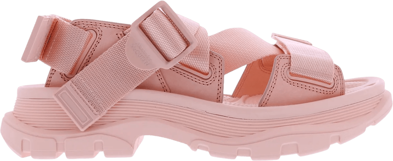 Alexander McQueen Sandalen - Dames Tread Sandaal Roze in poeder roze
