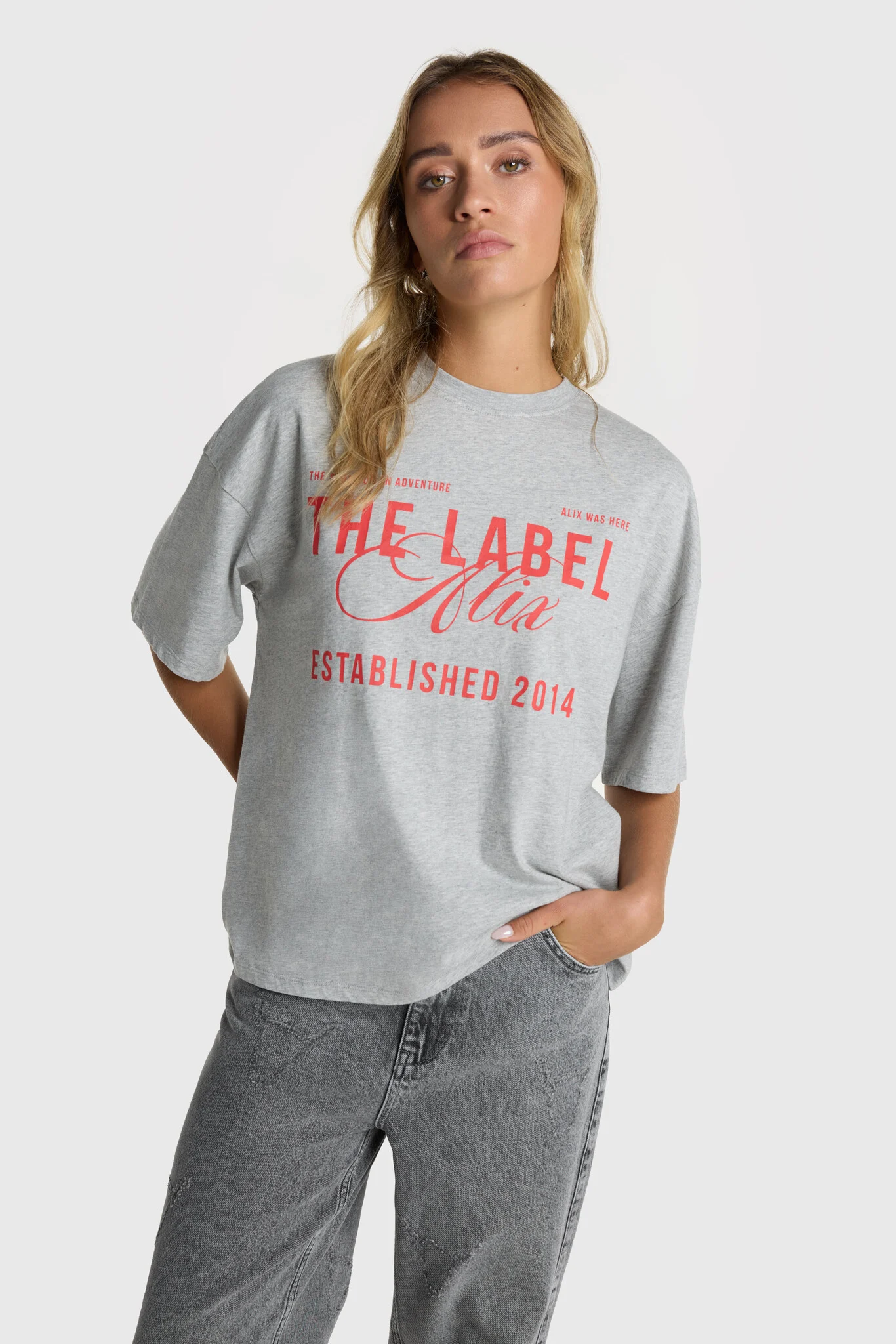 Alix The Label 2506819226 ladies knitted the label t-shirt