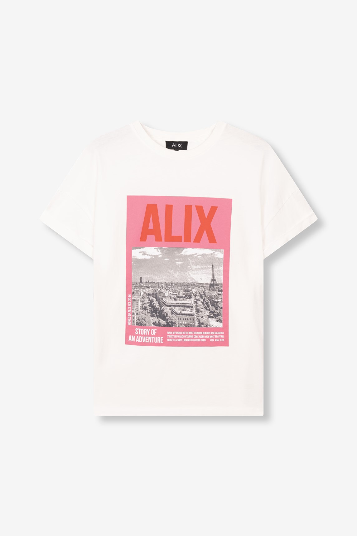 Alix The Label Foto print t-shirt off-white