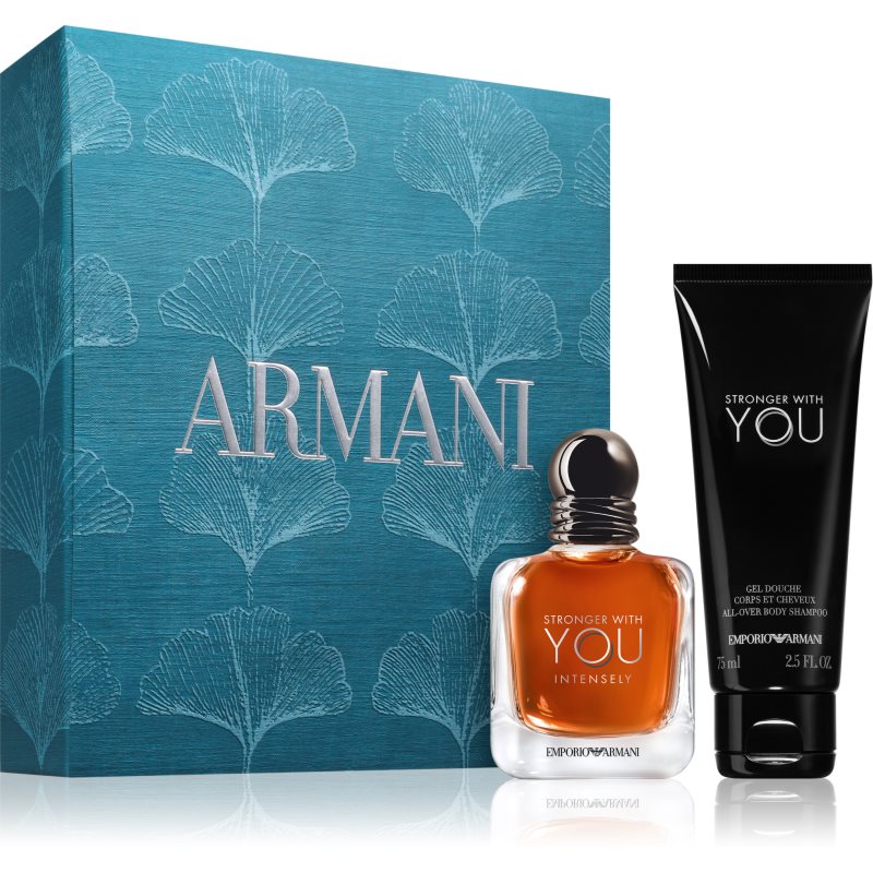 Armani Emporio Stronger With You Intensely Gift Set voor Mannen