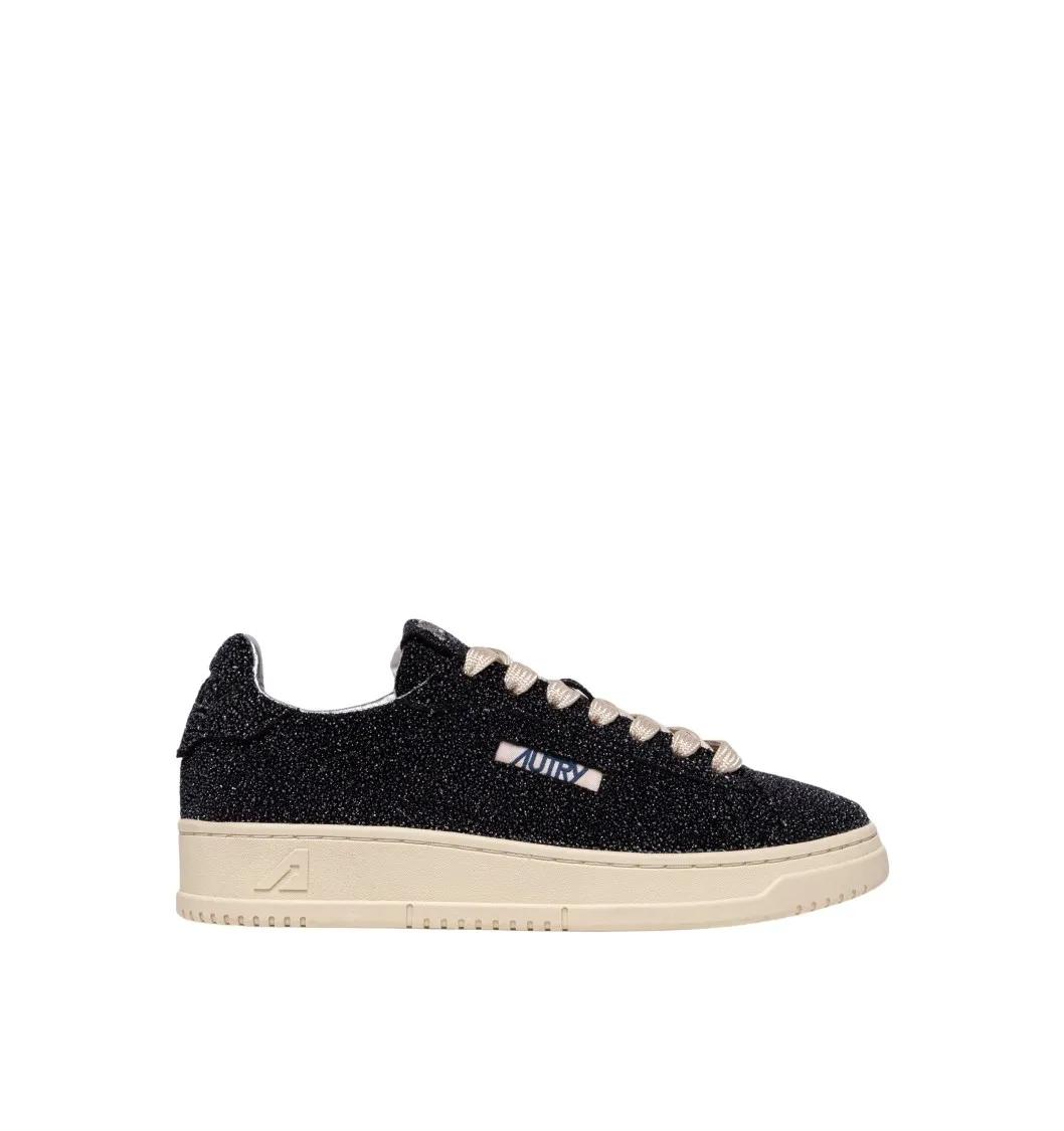 Autry Low-Top Sneakers - Dallas Low Sue Stars Black Sneakers Sneakers in zwart