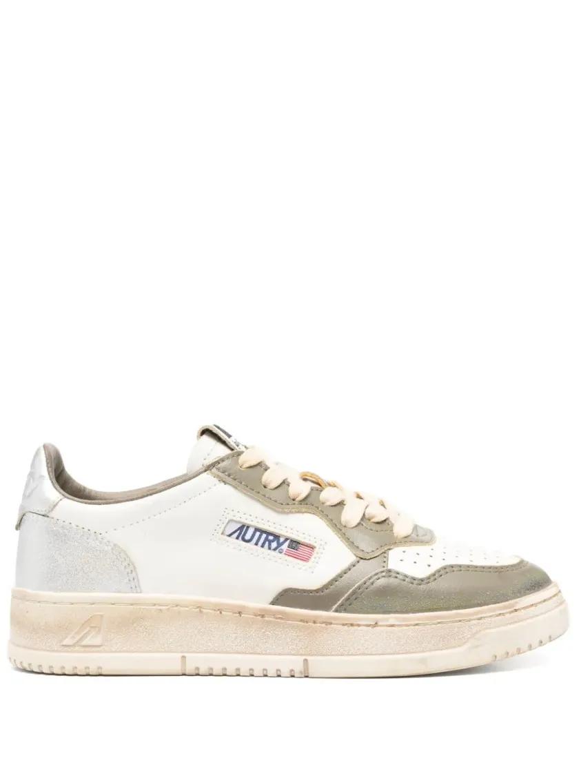 Autry Low-Top Sneakers - Light Beige Super Vintage Sneakers in beige