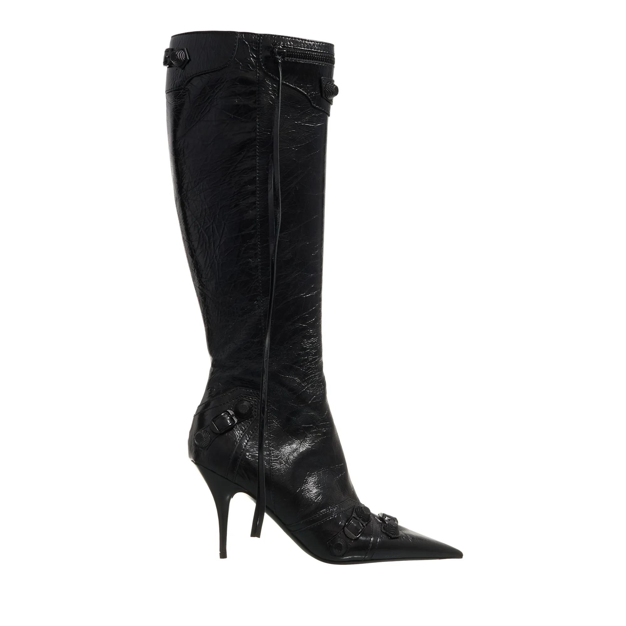 Balenciaga Boots & laarzen - Cagole 90mm Leather Boot in zwart
