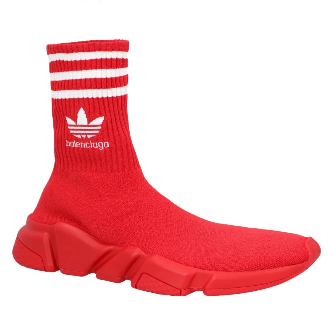 Balenciaga Low-Top Sneakers - Speed Trainer Red in rood