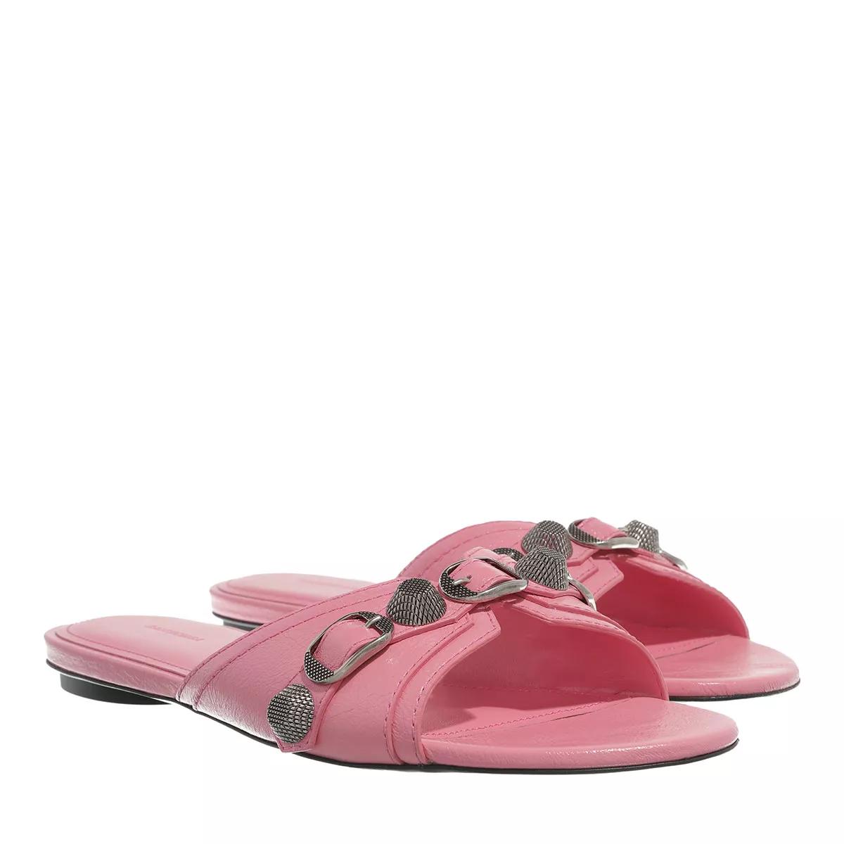 Balenciaga Sandalen - Cagole Sandals in poeder roze