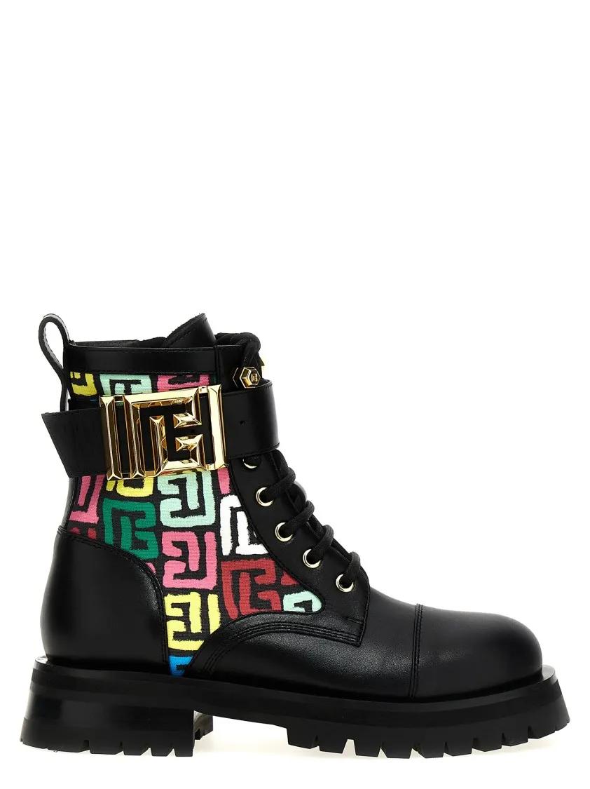 Balmain Boots - 'Charlie' Ankle Boots in zwart