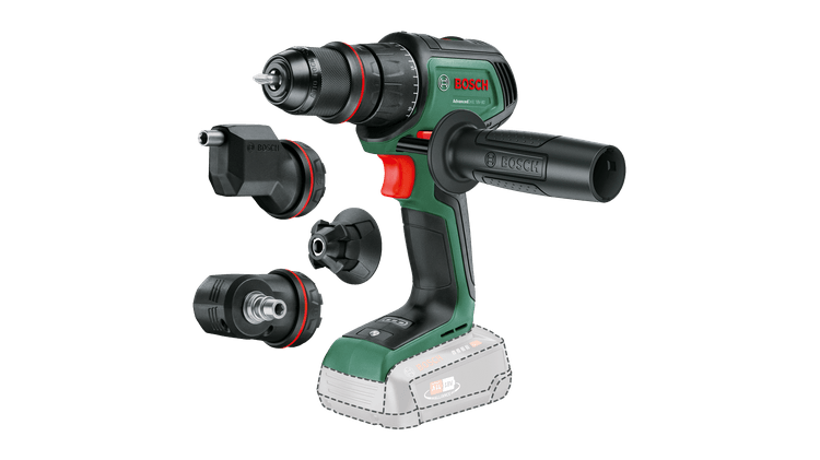 Bosch Groen AdvancedDrill 18V-80 QuickSnap Accuschroefboormachine | Zonder accu en lader - 06039E2003