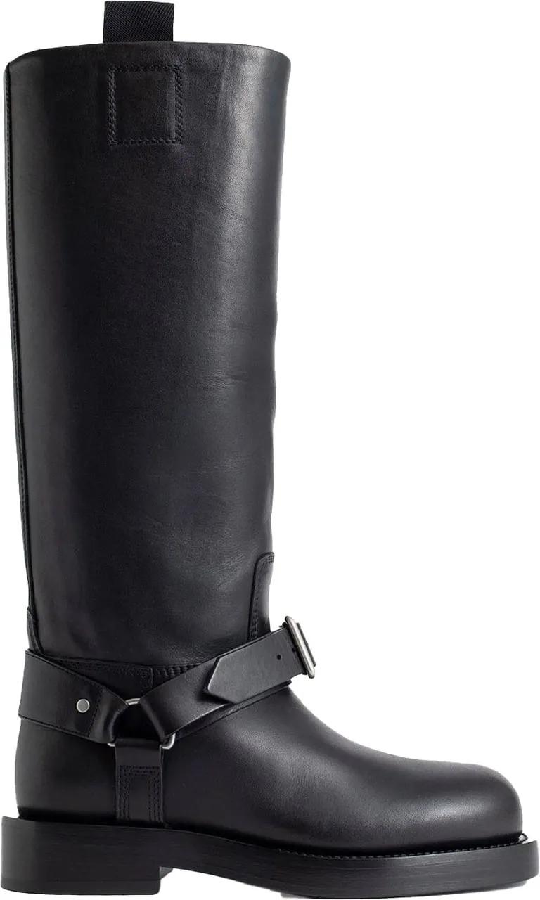Burberry Boots - Burberry Sadlle High Boots in zwart