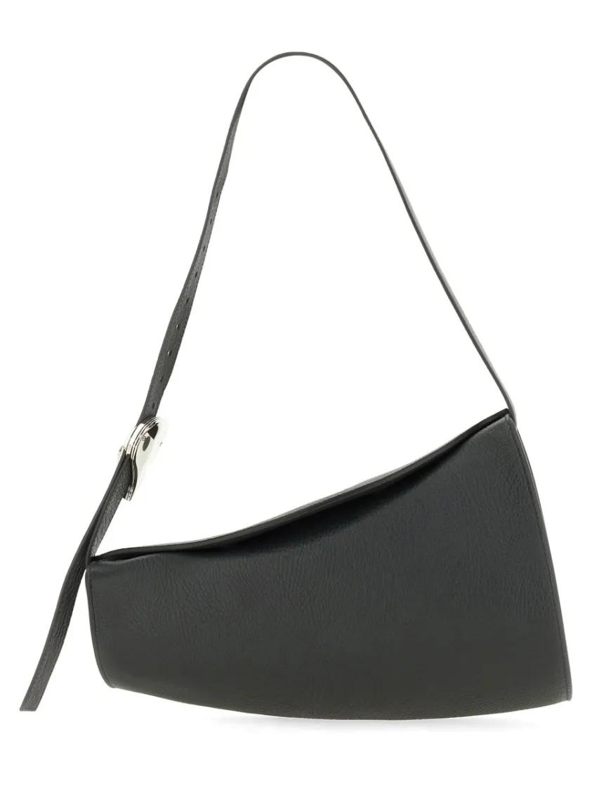 Burberry Hobo bags - "Horn" Large Bag in zwart