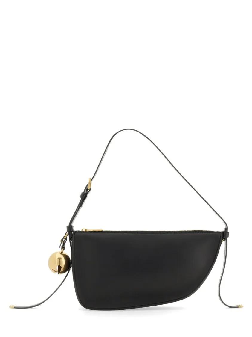 Burberry Hobo bags - "Shield" Shoulder Bag in zwart