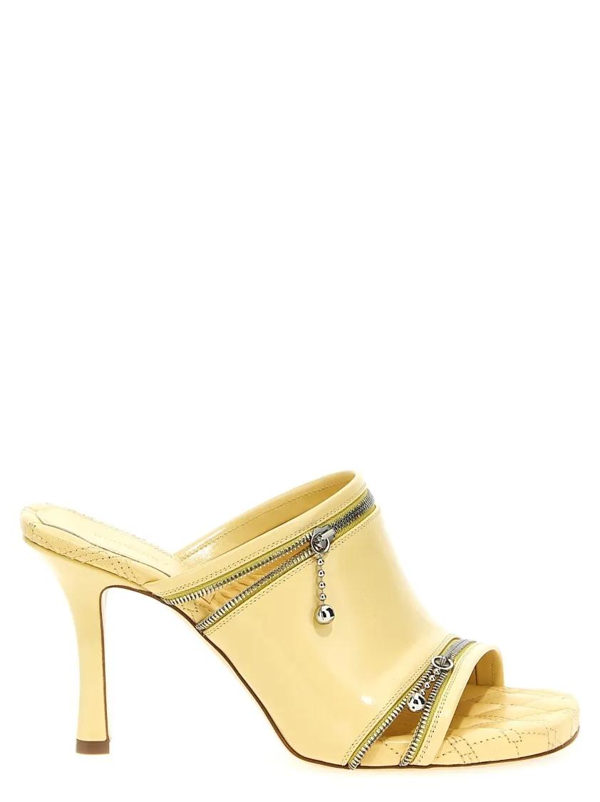 Burberry Sandalen - 'Peep' Sandals in geel